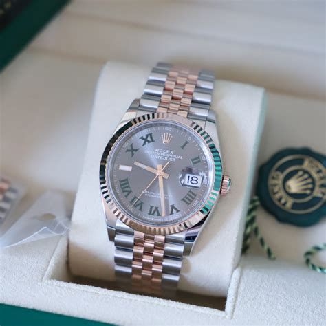 rolex steel and gold datejust|Rolex Datejust 36 everose gold.